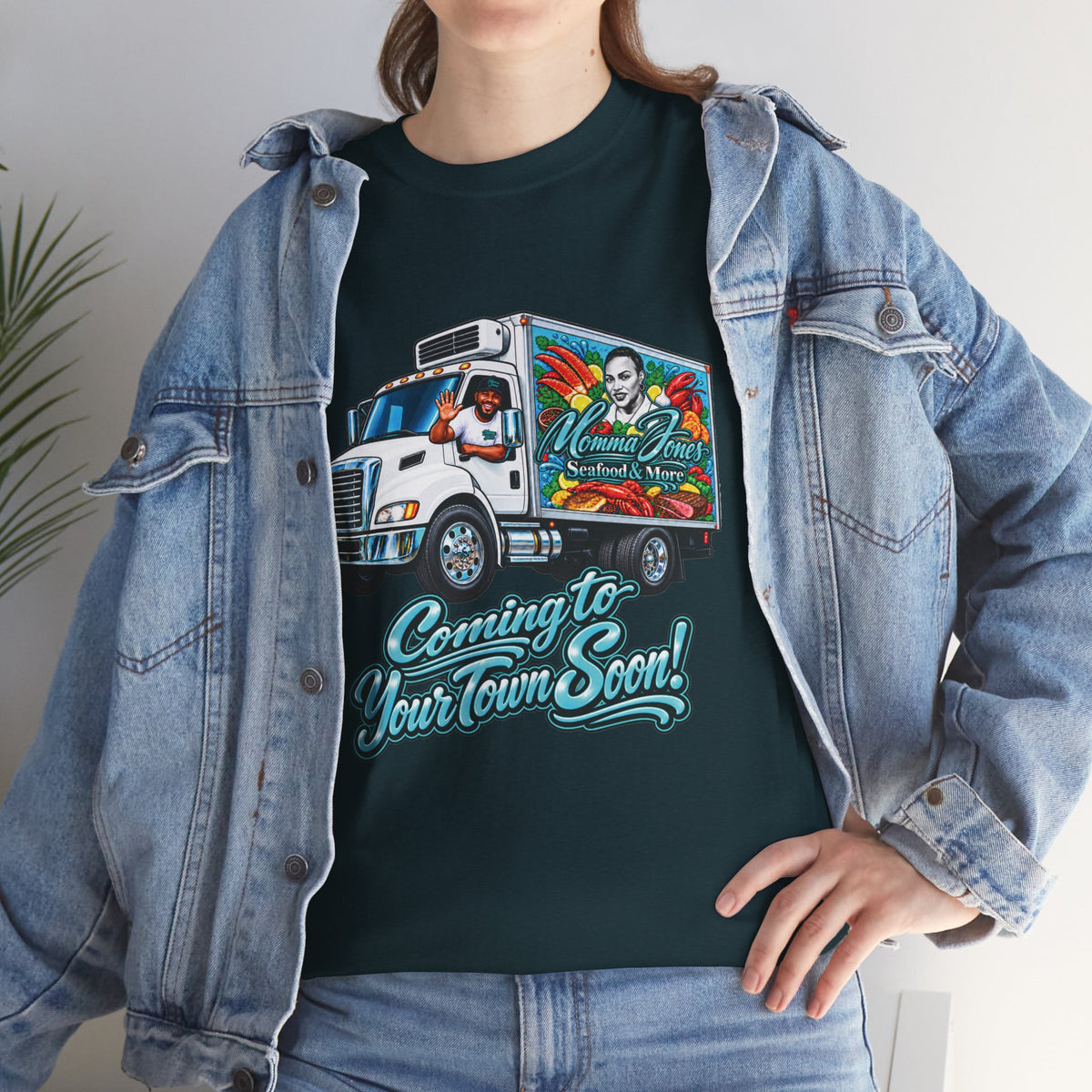 Momma Jones Truck Tour Graphic Tee — "Coming to Your Town Soon!"