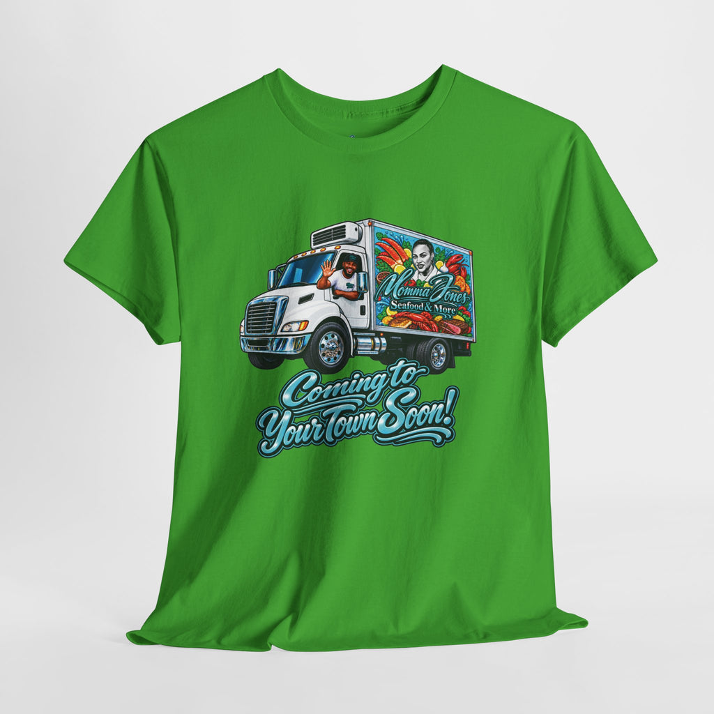 Momma Jones Truck Tour Graphic Tee — "Coming to Your Town Soon!"