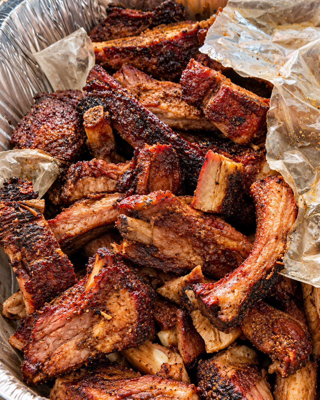 Premium Slow-Barbecued Ribs — Half Slab or Whole Slab