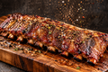 Premium Slow-Barbecued Ribs — Half Slab or Whole Slab