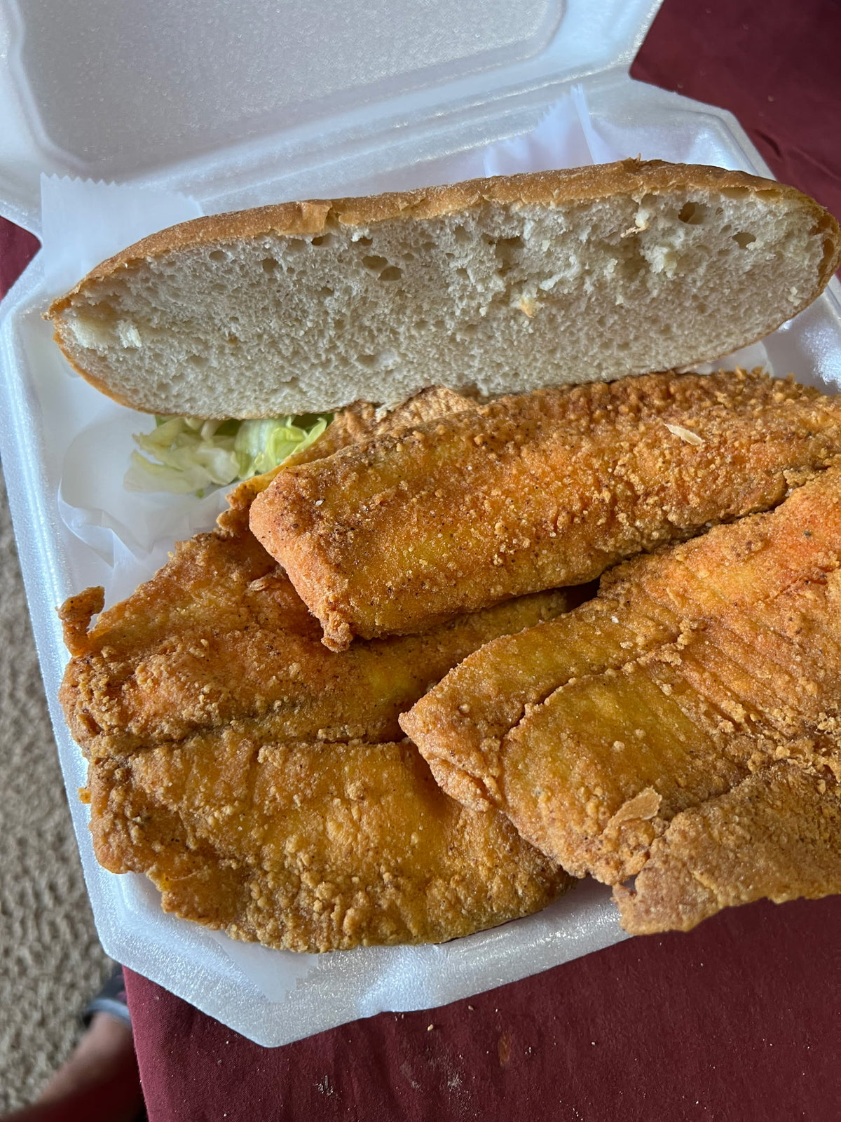 FISH FRY FRIDAYS: Jumbo Fish Sandwich (Tilapia)