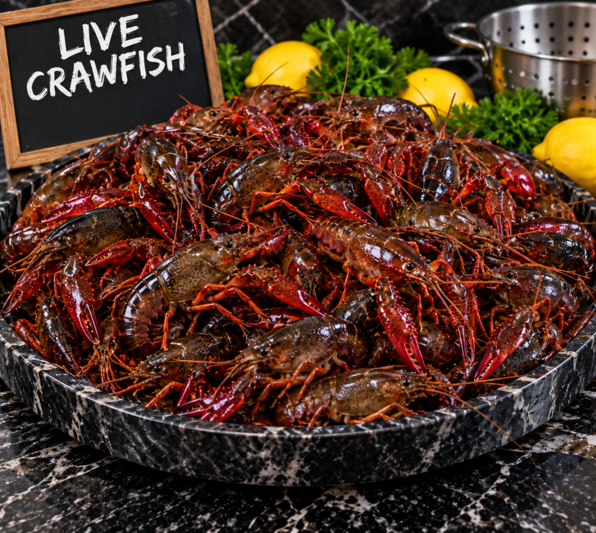 LIVE CRAWFISH | CALL FOR SPECIAL PRICING (BY REQUEST)