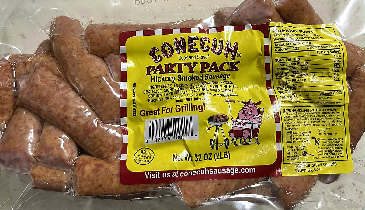 CONECUH SAUSAGE Southern Varieties