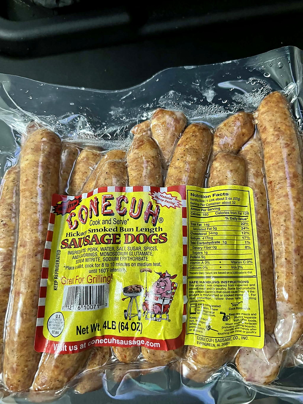 CONECUH SAUSAGE Southern Varieties