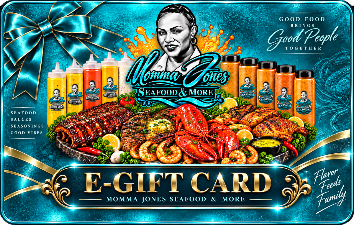 Momma Jones Seafood & More Gift Card | The Perfect Seafood Gift