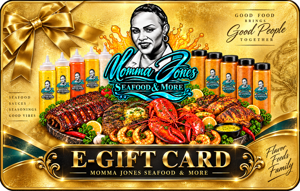 Momma Jones Seafood & More Gift Card | The Perfect Seafood Gift