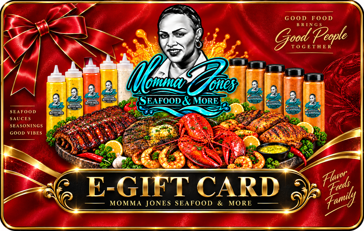 Momma Jones Seafood & More Gift Card | The Perfect Seafood Gift