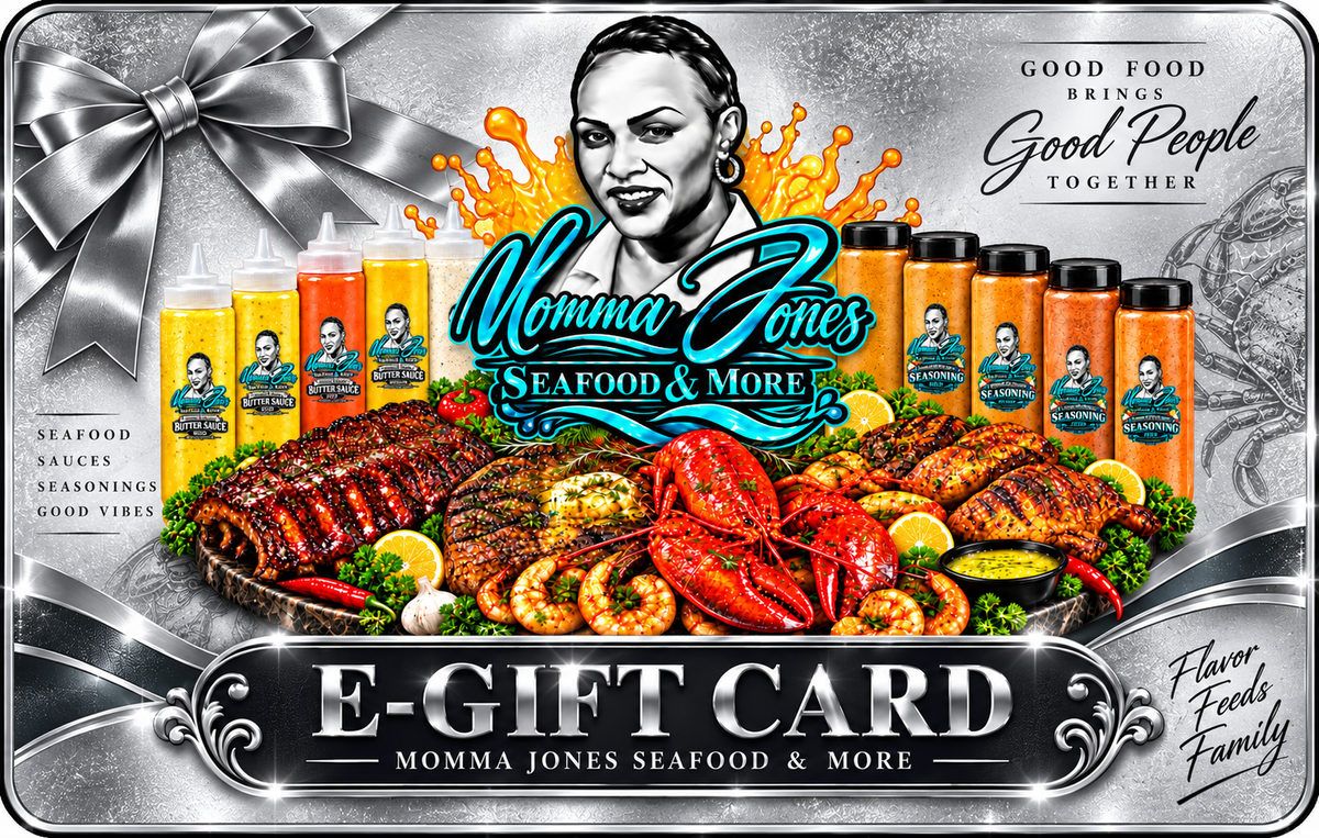 Momma Jones Seafood & More Gift Card | The Perfect Seafood Gift