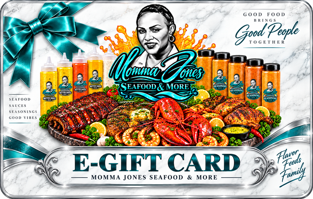 Momma Jones Seafood & More Gift Card | The Perfect Seafood Gift