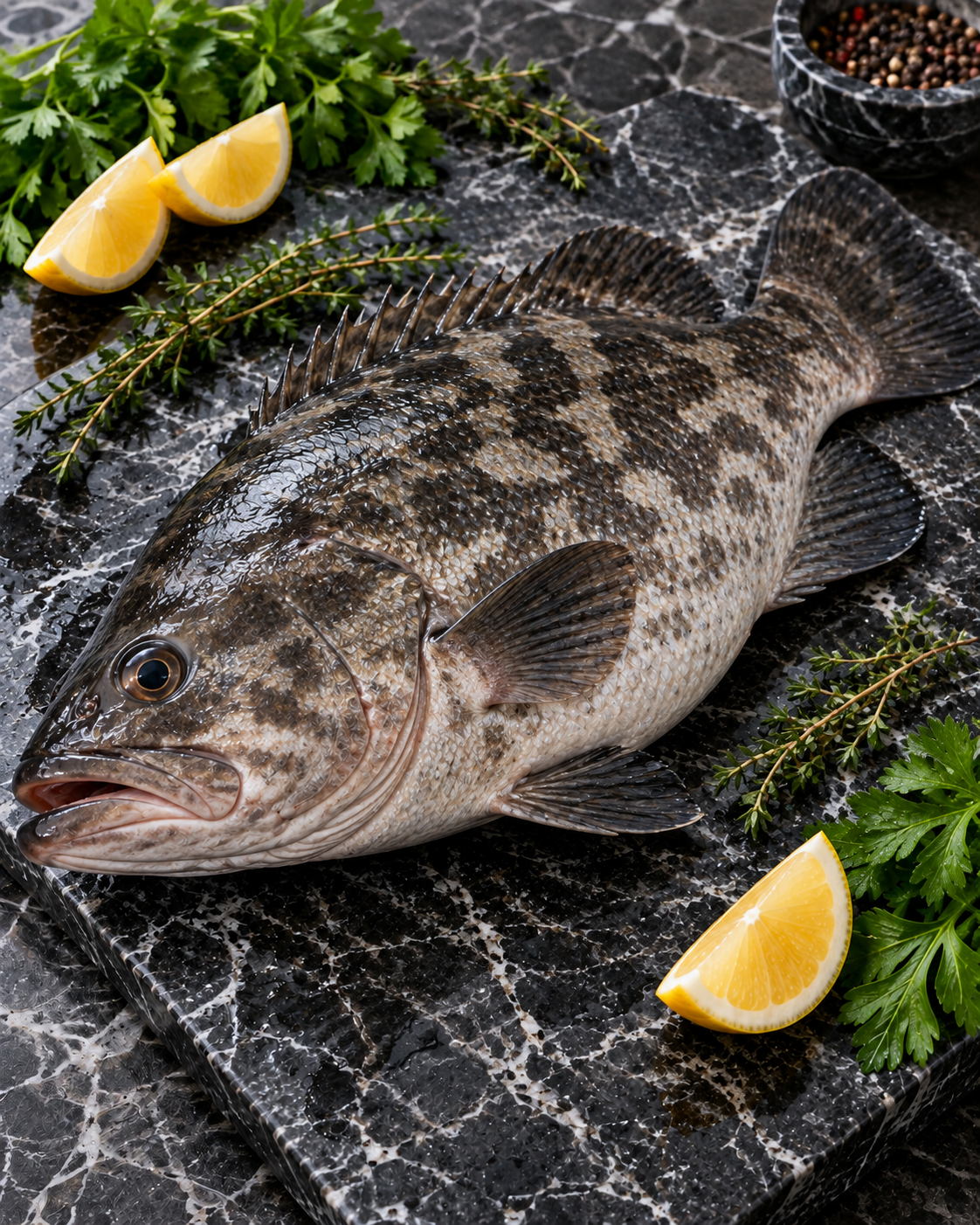 Fresh Whole Grouper Fish