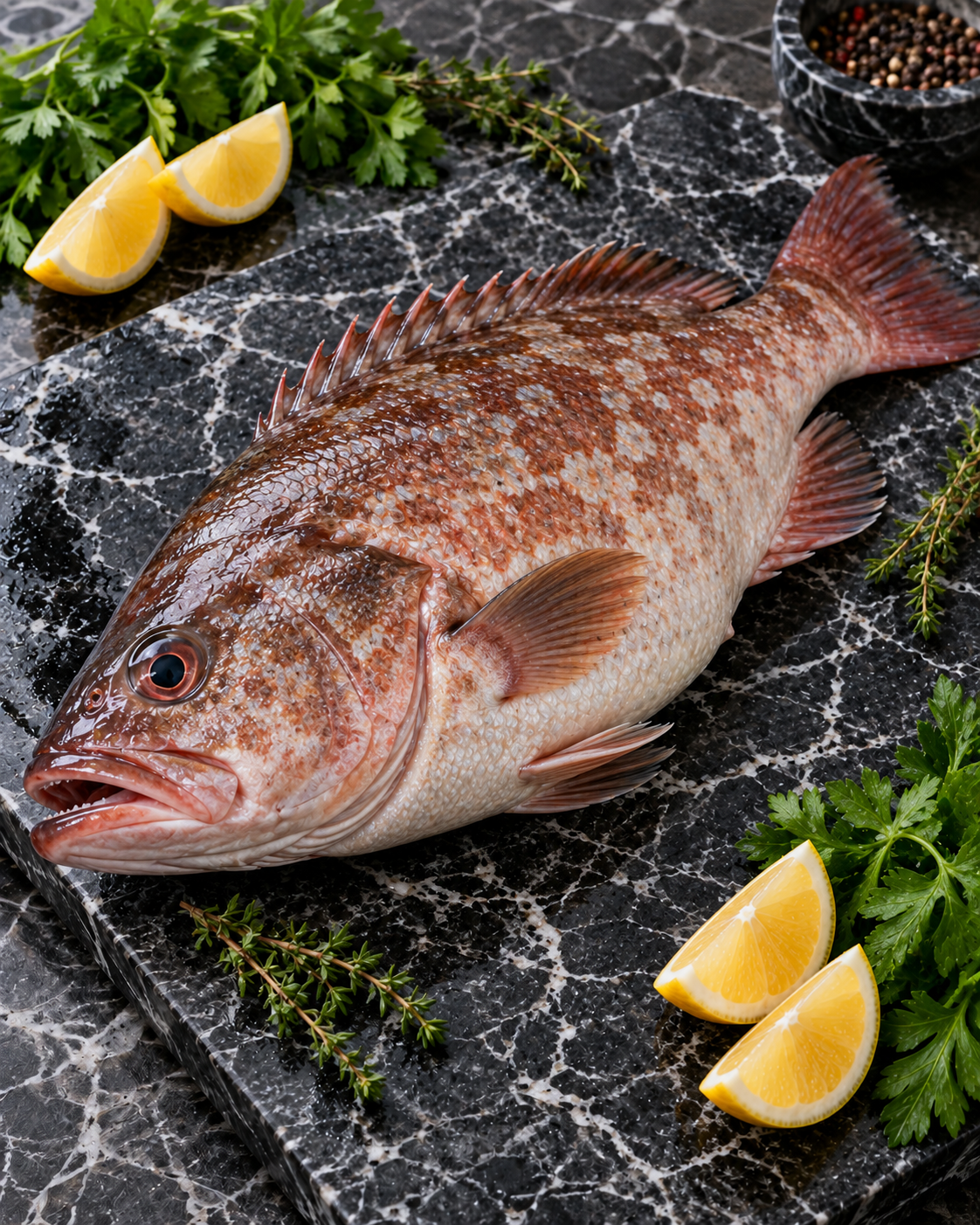 Fresh Whole Grouper Fish