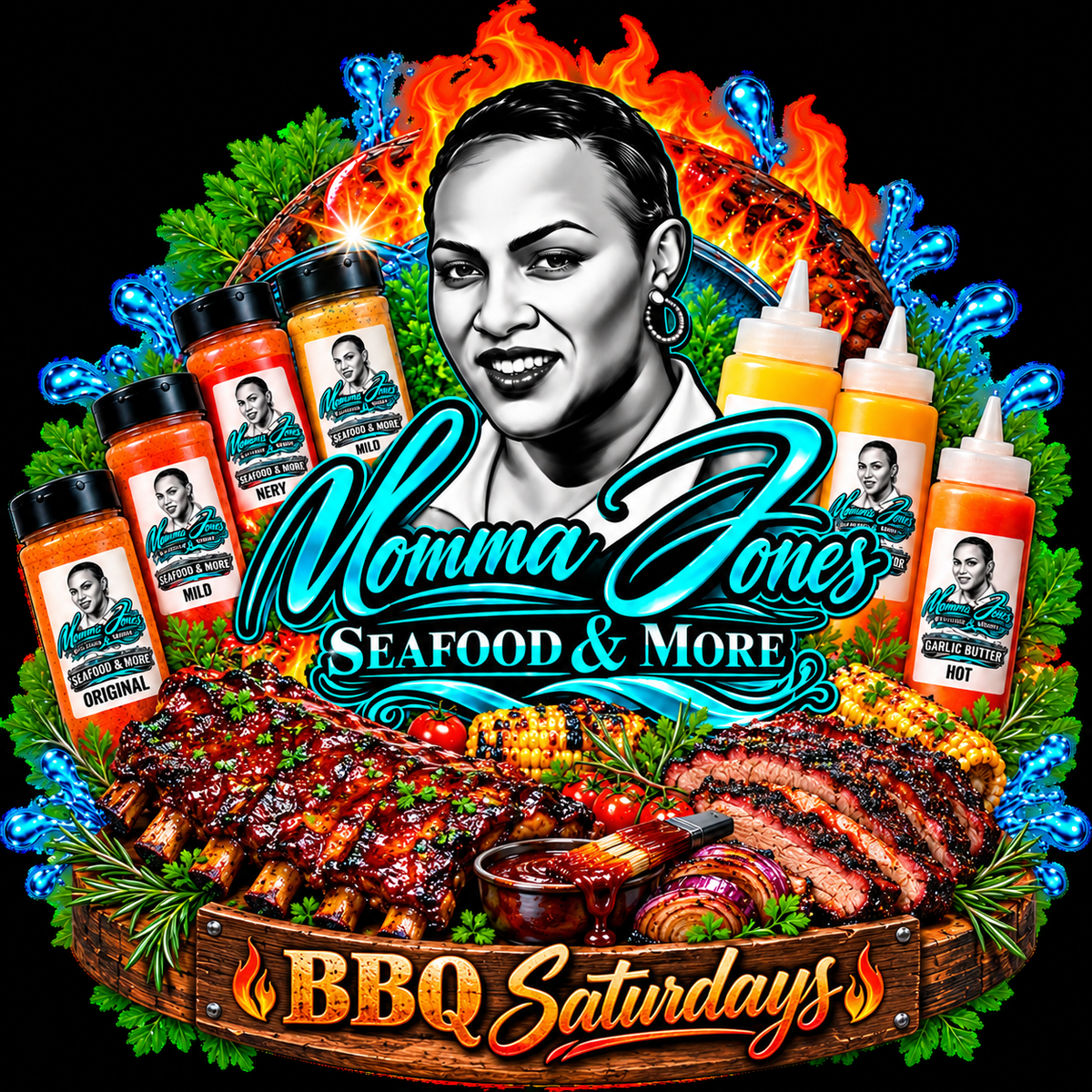 BBQ SATURDAYS: Barbecue Ribs Plate