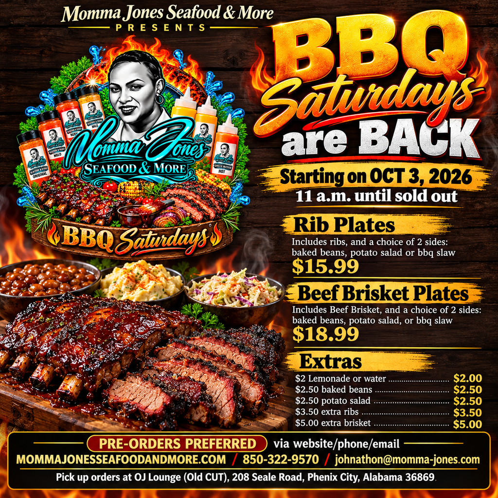 BBQ SATURDAYS: EXTRA SIDES ORDER HERE